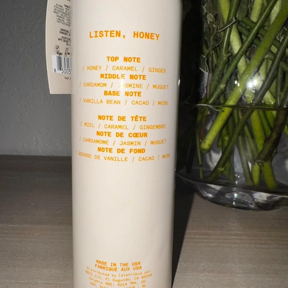 Noyz Listen Honey hair and body fragrance mist